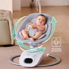 Momcozy CocoSway Columpio Eléctrico Bebé | Balanceo 3D, Seguro y Compacto