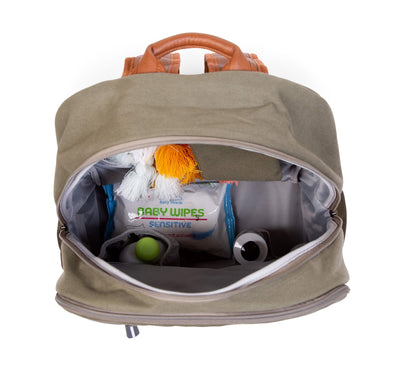 Childhome Mochila Daddy Bag - Khaki