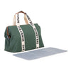 Childhome Bolso Mommy Bag Signature Canvas - Verde