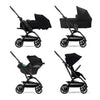 Cybex Coche Compacto EEZY S TWIST+2  - BLK Moon Black