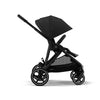 Cybex Travel System Coche GAZELLE BLK Moon Black con Silla Nido Aton G