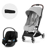 Cybex Travel System LIBELLE Fog Grey con Silla Aton G