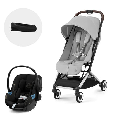 Cybex Travel System LIBELLE Fog Grey con Silla Aton G