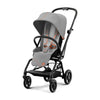 Cybex Travel System Coche EEZY S TWIST+ 2 BLK Grey con Silla Nido Aton G