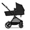 Cybex Travel System Coche EOS LUX BLK Negro con Aton G