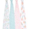 Aden and Anais Mantas 4 Pk Swaddle Clásica - Tropicalia