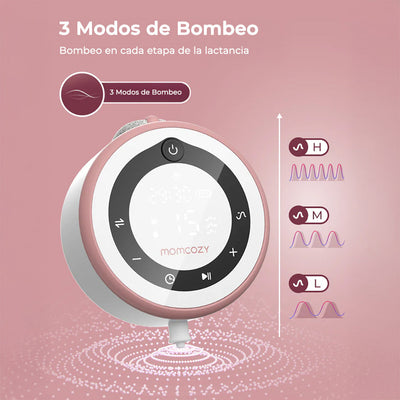 Momcozy Extractor de leche Leche Materna Primario doble - V1