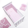 Alondra Protector Cuna 60x120 cm - Rosado
