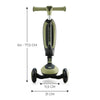 Kinderkraft Scooter 2 en 1 HALLEY - Verde