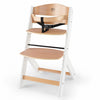 Kinderkraft Silla de comer Evolutiva Enock - Wooden/White