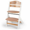 Kinderkraft Silla de comer Evolutiva Enock - Wooden/White