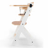 Kinderkraft Silla de comer Evolutiva Enock - Wooden/White