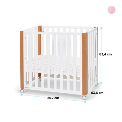 Kinderkraft Cuna de madera KOYA