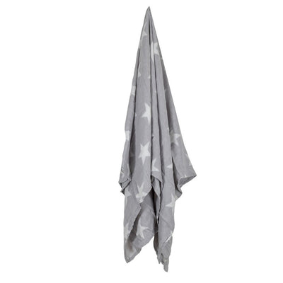 Tamaño 120 x 120 cm Manta Swaddle Kosleeping Bambú Gris