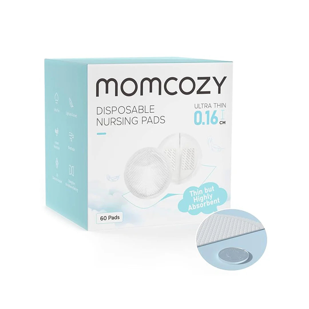 Momcozy Discos absorbentes desechables ultra delgados - 60 uds