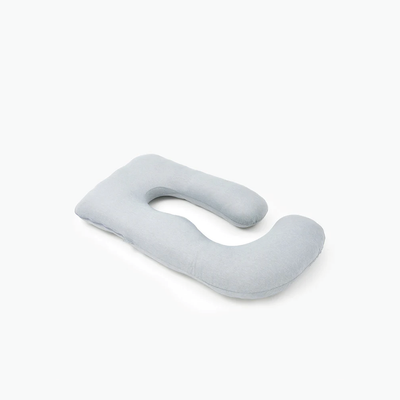 Momcozy Almohada de embarazo forma de U con tela refrescante