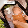 Máquina de ruido blanco portátil Momcozy con 20 sonidos relajantes, facil de trasrtar