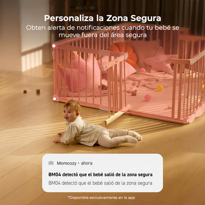 Momcozy Video Monitor de Bebe Full HD Wi-Fi 5"
