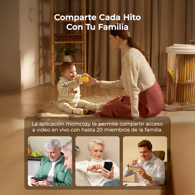 Momcozy Video Monitor de Bebe Full HD Wi-Fi 5"