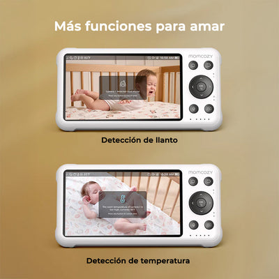 Momcozy Video Monitor de Bebe Full HD Wi-Fi 5"