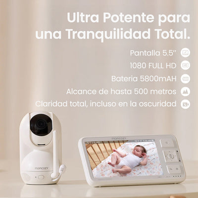 Momcozy Video Monitor de bebé 1080p Full HD