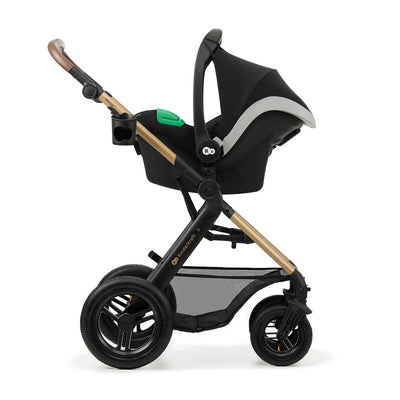 Kinderkraft Travel System Moov 2 Air 3 en 1 Base Isofix - Negro