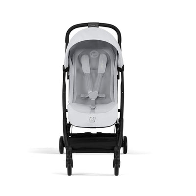 Cybex Travel System Coche ORFEO Fog Grey con Silla Nido Aton S2