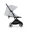 Cybex Travel System Coche ORFEO Fog Grey con Silla Nido Aton S2