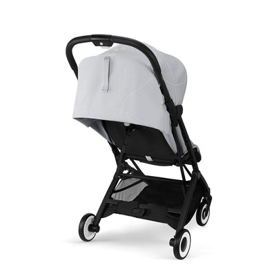 Cybex Travel System Coche ORFEO Fog Grey con Silla Nido Aton S2