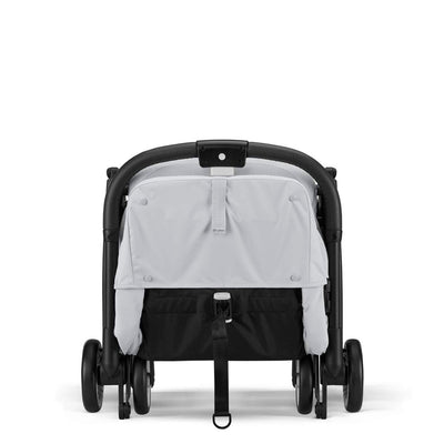 Cybex Travel System Coche ORFEO Fog Grey con Silla Nido Aton S2