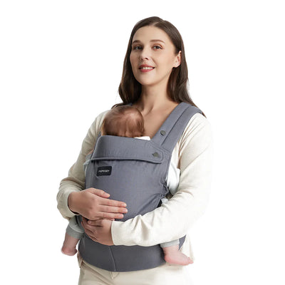 Momcozy Portabebé Ergonómico, cómodo y ligero 3 en 1 - Gris