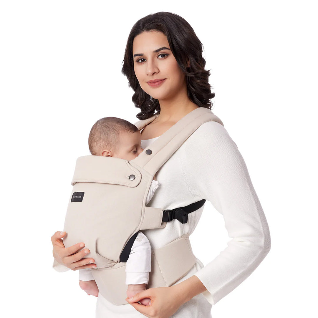 Momcozy Portabebé Ergonómico, cómodo y ligero 3 en 1 - Khaki
