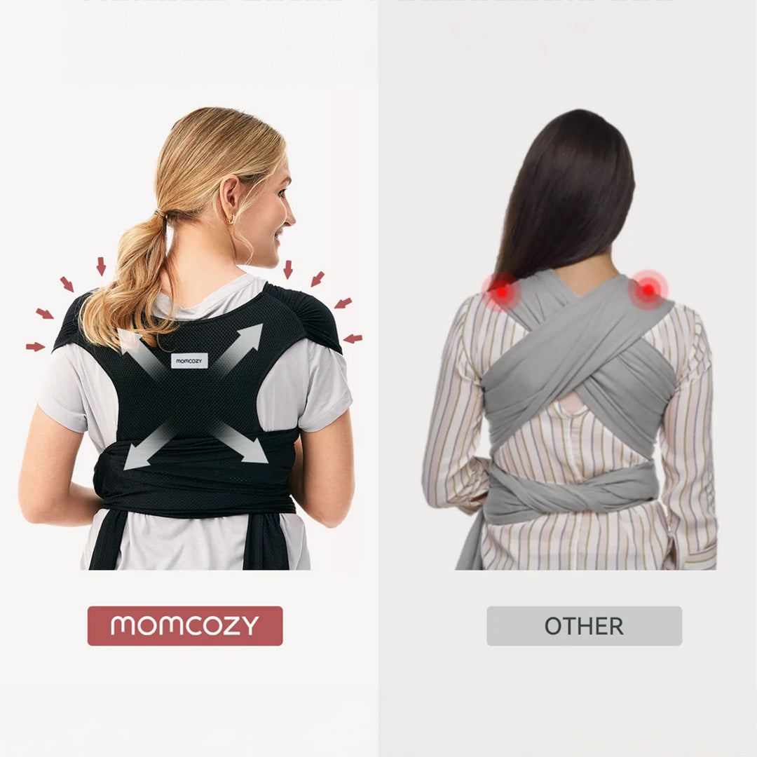 Momcozy Fular - Malla Black