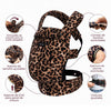 Momcozy Portabebé Ergonómico, cómodo y ligero 3 en 1 - Leopardo