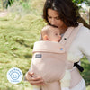 Momcozy Portabebé Ergonómico, cómodo y ligero 3 en 1 - Malla Rosa