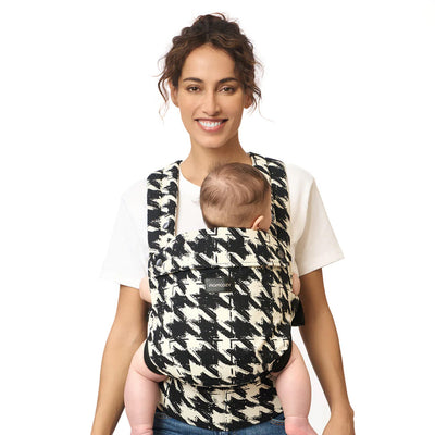 Momcozy Portabebé Ergonómico, cómodo y ligero 3 en 1 - Pata de Gallo