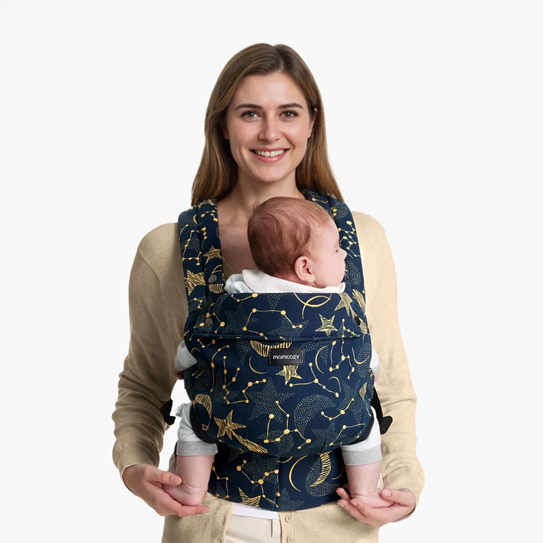 Momcozy Portabebé Ergonómico, cómodo y ligero 3 en 1 - Starry Night