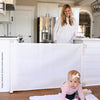 Momcozy Puerta de Seguridad Retractil Blanco