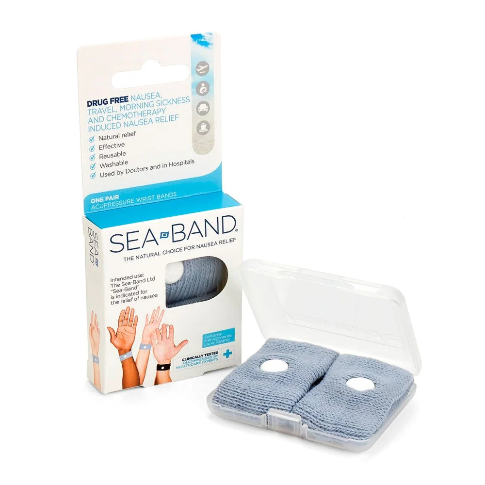 Sea Band Pulsera Antimareo Adulto - Gris