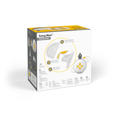 Medela Extractor de leche eléctrico doble - Swing Maxi Hand Free