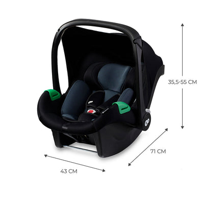 Kinderkraft Travel System Newly 3 en 1 - Negro
