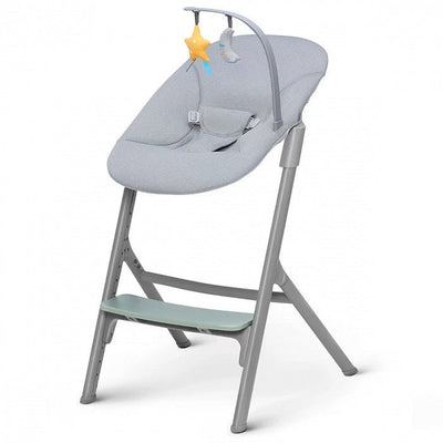 Kinderkraft Bundle Silla de comer green & Mecedora Calmee