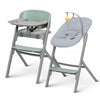 Kinderkraft Bundle Silla de comer green & Mecedora Calmee