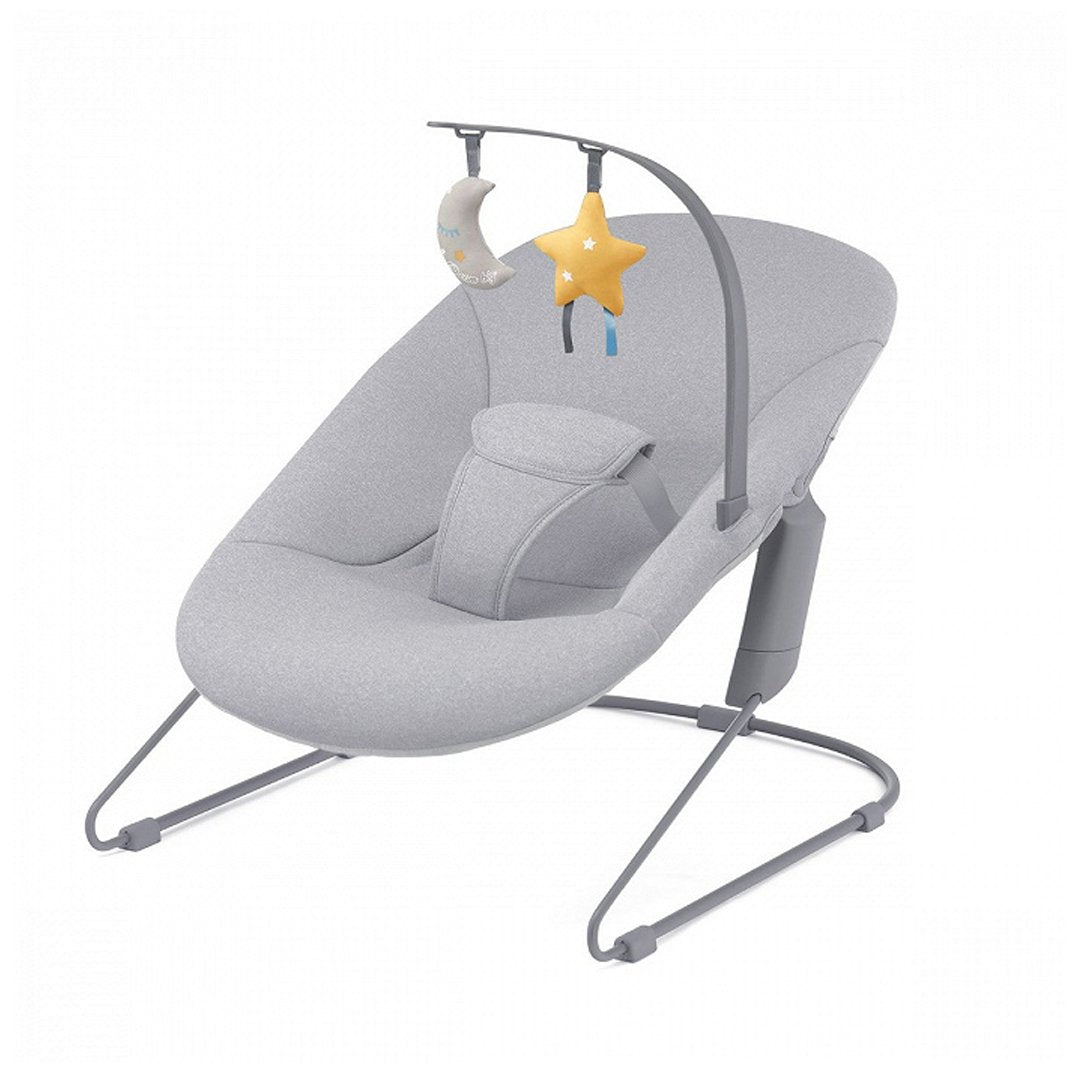 Kinderkraft Silla de comer evolutiva Livy - Wood - Blanca y Augusto