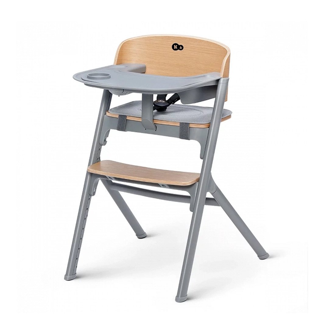 Kinderkraft Silla de comer evolutiva LIVY - Wood
