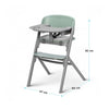 Kinderkraft Bundle Silla de comer green & Mecedora Calmee