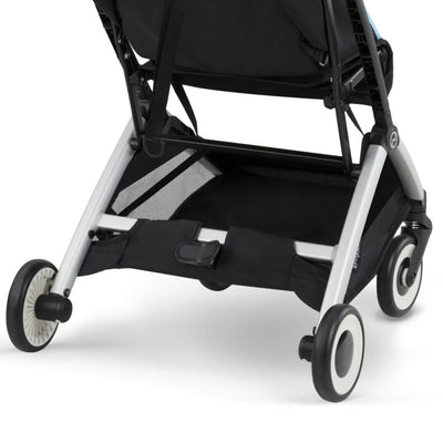 Cybex Travel System Coche ORFEO Moon Black con Silla Nido Aton S2