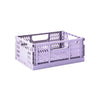 3 Sprouts Caja Organizadora Plegable Medium - Lila