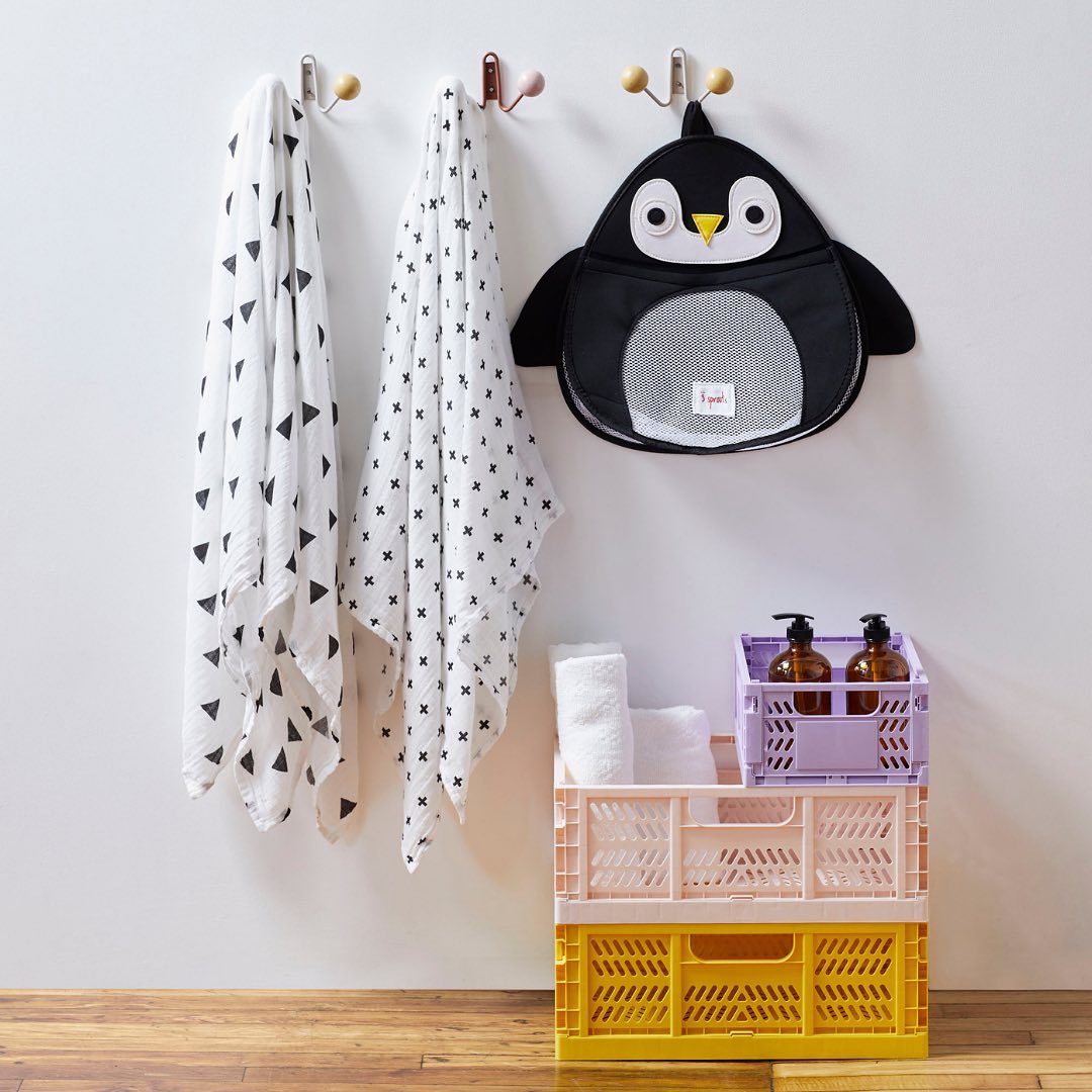 3 Sprouts Caja Organizadora Plegable Medium - Rosado