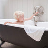 Trixie Toalla de baño con capucha & guante - Diamond White